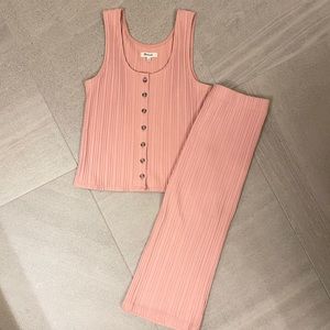 Madewell Knit Skirt Set